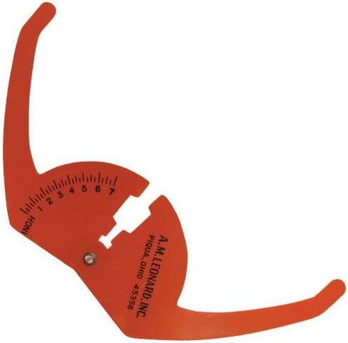 A.M. Leonard Plastic Pocket Caliper