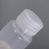 2 oz Wide Mouth Lab Reagent Bottle, Clear PP Leak-Proof Chemical Container, 5 Pcs