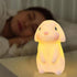anso Cute LED Night Light Lamp for Kids - Small Laurel Rabbit Design