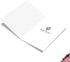 5 7 Inch (1 C2814ITYG NobleWorks - Thank You Greeting Card with x Envelope Card) Bouquets of Thanks