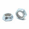 BoltsandNuts.com (50 Pieces) 9/16"-18 Grade A Nylon Insert Hex Jam Nuts Zinc
