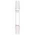 stonylab Glass 24/40 Straight Adapter, Borosilicate Glass 90mm for Two 24/40 Ground Taper Joints, Lab Supply