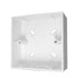 Fielect 86 Type Wall Switch Box, Deep Case Recessed Mount Backbox Protection Cover, Waterproof Dustproof PVC, White