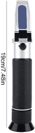 Brewing Refractometer, Brix Meter, Digital Brix Refractometer, Honey Refractometer for Wine Making, Homebrew Kit (0~10%)