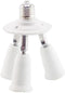 TCETVMVXR E27 Socket to 3 4 6 E27 Adapter Bulb Lamp Holder Converters