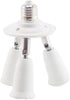 TCETVMVXR E27 Socket to 3 4 6 E27 Adapter Bulb Lamp Holder Converters