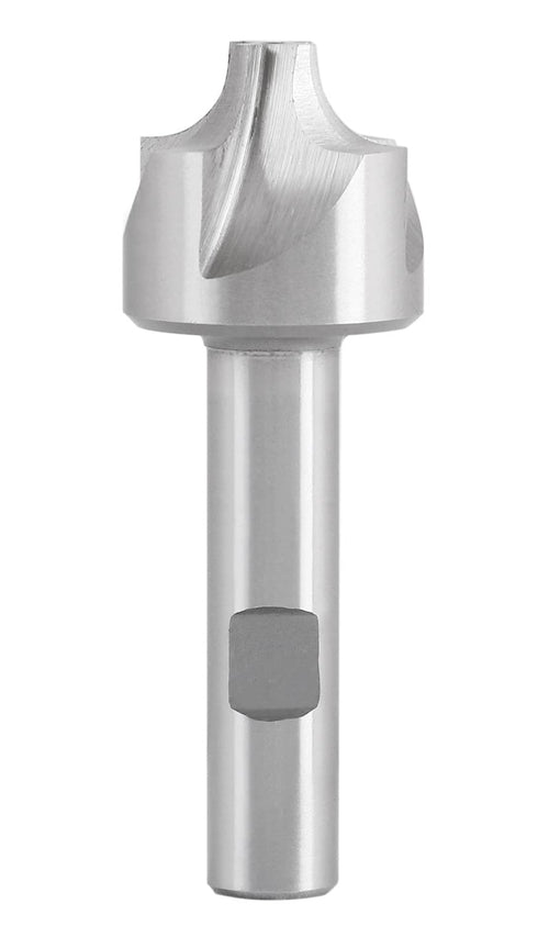 Accusize Industrial Tools Hss Corner Rounding End Mill, 5/16'' Radius, 1/2'' Shank Diameter, 3-1/4'' Oal, 1011-0512,