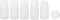 YOKIVE 5 Pcs Chemical Storage Bottle, Plastic Container with Cylinder Shape for Laboratory and Factory Use