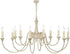 1751 Set 6, 4 Inch Creative Hobbies - of Tall White Plastic Candle Covers Sleeves Chandelier Socket Covers ~Candelabra