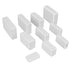 LeMotech 5 Pieces Project Box, Small Junction Case for Electronics, ABS Plastic, White, 1.97 x 1.10 x 0.59 inch