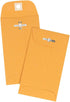 LUXPaper #5 1/2 Coin Envelopes, Clasp, 3 1/8" x 5 1/2", Golden Kraft, 50 Qty