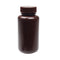 United Scientific Supplies 33464 Laboratory Grade HDPE Wide Mouth Amber Reagent Bottle, 250ml (8oz) Capacity, Pack of 12