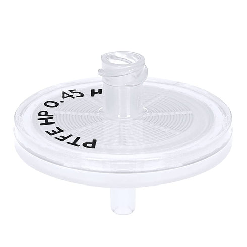 GVS Filter Technology Syringe Filter, ABLUO, 25mm, PTFE HP Membrane, 0.45µm, PP Housing, 10/pk