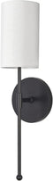 Modern Wall Light Fixtures, Soft Black Vanity Lights for Bathroom, Metal Sconces