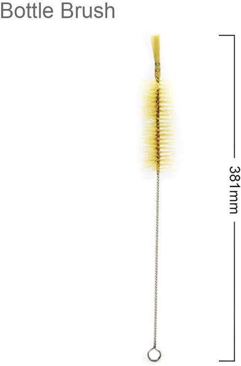 ULAB Scientific Lab Cleaning Brush Set, 7 Sizes including Beaker, Buret, Cylinder, and Tube Brushes