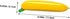 LALAFINA Banana Ballpoint Pen Black Ink Mini Pen for Cute Portable Writing School Journaling Office Desk Accessory