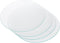 PATIKIL 4Pack 90mm/3.5" Diameter Watch Glass High Transparent Smooth Edges for Beakers & Flasks