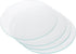 PATIKIL 4Pack 90mm/3.5" Diameter Watch Glass High Transparent Smooth Edges for Beakers & Flasks