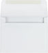 Quality Park A2 Invitation Envelopes, 4-3/8" x 5-3/4", 24 lb. White Wove, 100/Box, Gummed Closure