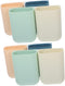 HOMSFOU 8pcs Hanging Storage Boxes Desk Organizers Rolling Cart Office Pencil Storage