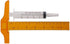 4 Pack Capacity Syringe Pump, 20ml 60ml Large Plastic Syringe Measuring Tools for Dispensing Multiple Uses