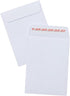 JAM PAPER 5 1/2 x 7 1/2 Open End Catalog Commercial Envelopes, White with Peel and Seal Closure, 50/Pack