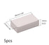Fielect 5Pcs Electronic Junction Box ABS Plastic Dustproof Junction Project Box Electrical Project Case Enclosure Power Junction Box 1.89" x 1.06" x 0.55"