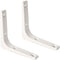 SAYAYO L Shape Wall Bracket, 4 x 4 Inch Iron Shelf Bracket