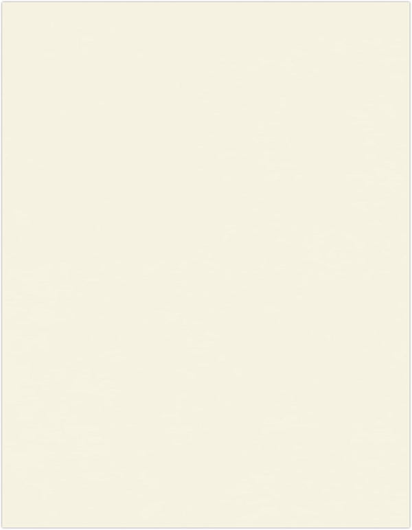 LUXPaper 8.5" x 11" Classic Crest Paper | Letter Size | 24lb. Text | Natural White | 50 Qty