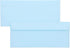 Juvale 100 Pack #10 Light Blue Envelopes, Square Flap for Mailing Letters, Invitations (4 1/8 x 9 1/2 In)