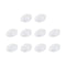 MECCANIXITY Magnetic Stirrer Mixer Stir Bar Rod, 10mm x 6mm Olive Shape PTFE Coating Magnet for Laboratory, 10Pcs