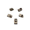 M5 U-Style Clip-On Nut, Stainless Steel U-Type Fasteners, Pack of 30.