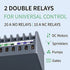 Zooz Z-Wave Long Range Relay ZEN17 800LR for Awnings, Garage Doors, Sprinklers, Hub Required