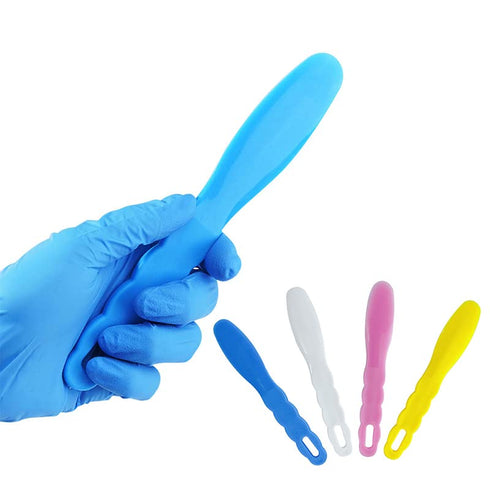 3pcs/Set Lab Rubber Mixing Bowl Plastic Lab Silicon Bowl Mixing Spatulas Spoon
