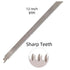12 Inch 8TPI Frozen 5 pack Stainless Steel Reciprocating Saw Blades for Meat, Unpainted Reciprocating Saw Blades