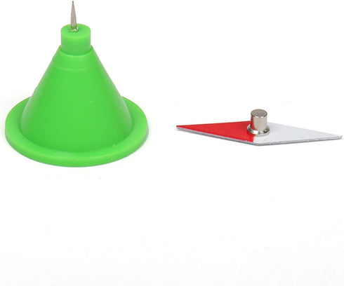 ljhnba Rhombus Small Compasses Needle with Stand Teaching Instrument Physical Experiment Tool for Physics Education
