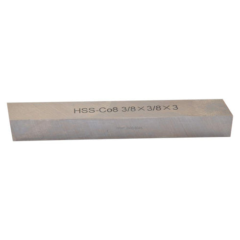 HHIP 2000-0045 3/8 x 3 Inch 8% Cobalt Square Tool Bit, 1 Count