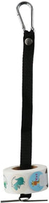 4pcs Black Tape Thong for Tool Belts, Polyester Electrical Tape Chain Strap for Electrical Contractor Tool Belt