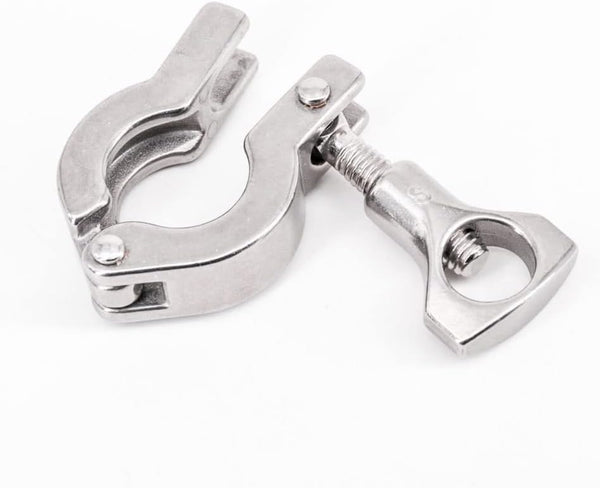 BXIBXNEBIB Heavy Duty 304 Stainless Steel Sanitary Tri Clamp - Single Pin for