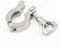 BXIBXNEBIB Heavy Duty 304 Stainless Steel Sanitary Tri Clamp - Single Pin for