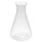 PATIKIL 250ml Plastic Erlenmeyer Flask, 1 Pack Wide Mouth Conical Flask for Laboratory