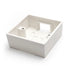 Fielect 86 Type Wall Switch Box, Deep Case Recessed Mount Backbox Protection Cover, Waterproof Dustproof PVC, White