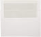 JAM PAPER A9 Foil Lined Invitation Envelopes - 5 3/4 x 8 3/4 - White with Ivory Foil - 50/Pack