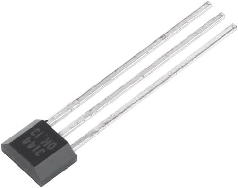 10pcs/lot Hall Sensor, Portable Ratiometric Linear Hall Effect Sensors Chip, TO-92UA 3pin SIP Magnetic Sensor