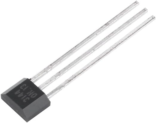 10pcs/lot Hall Sensor, Portable Ratiometric Linear Hall Effect Sensors Chip, TO-92UA 3pin SIP Magnetic Sensor