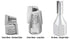 Amana Tool (55256) Carbide Tipped Mortising Screw Down Shear Cutter - 1-1/8 Dia x 11/16"