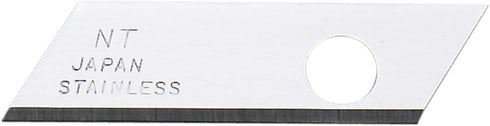NT Cutter Blades for Mini Safety Knife, 2-Blade Pack, 1 Pack (BQ-11P)