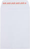 JAM PAPER 5 1/2 x 7 1/2 Open End Catalog Commercial Envelopes, White with Peel and Seal Closure, 50/Pack