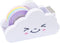 Washi Tape Cutter Set with Cloud Shape Dispenser and Rainbow Tape for Office Home Roll Tape