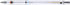 Zebra Pen DelGuard Mechanical Pencil, Fine Point, 0.5mm, Black/Blue/White Barrel, 3-Pack with Lead Refills